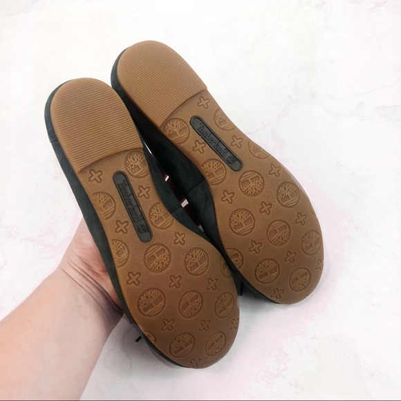 [Timberland] Navy Leather Flats - Picture 5 of 6